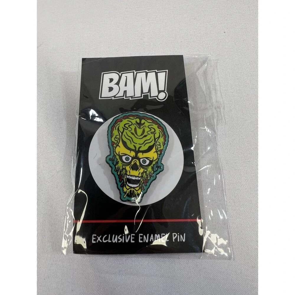 BAM! Exclusive Mars Attacks! Martian Collectors Enamel Pin